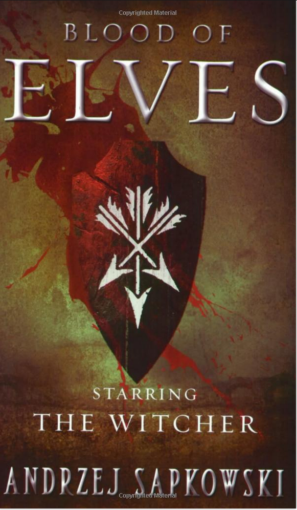Witcher Blood of Elves cover