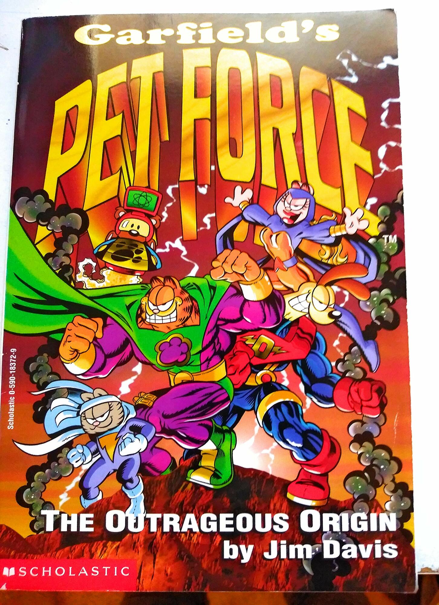 Night of the Crabs Garfield Pet Force cover