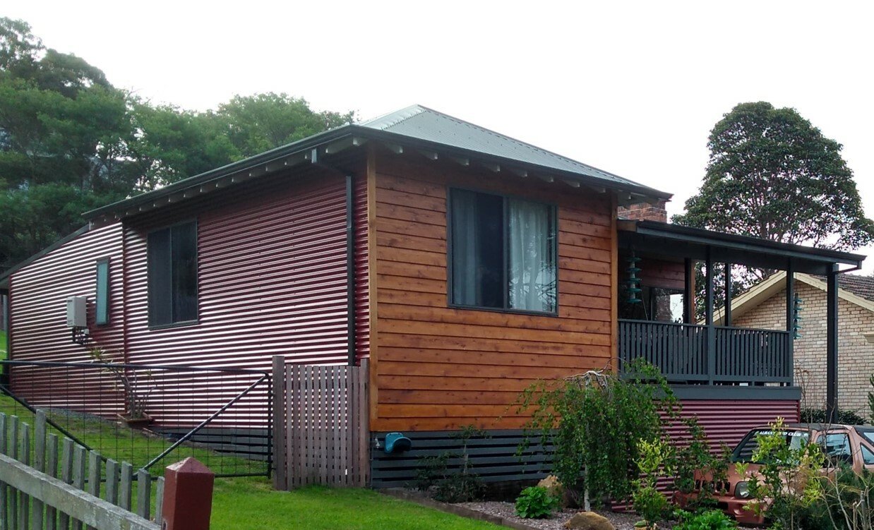 rennovated asbestos house