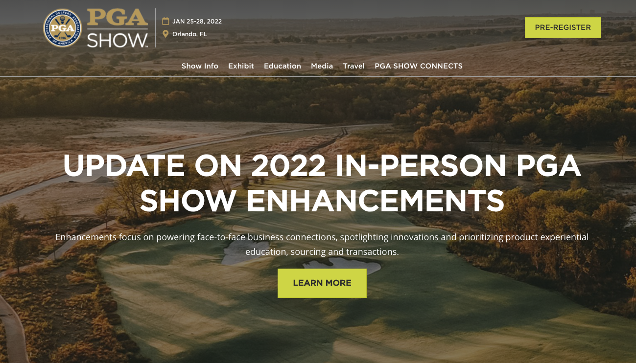 Marc Simon  PGA Golf Exhibitions
