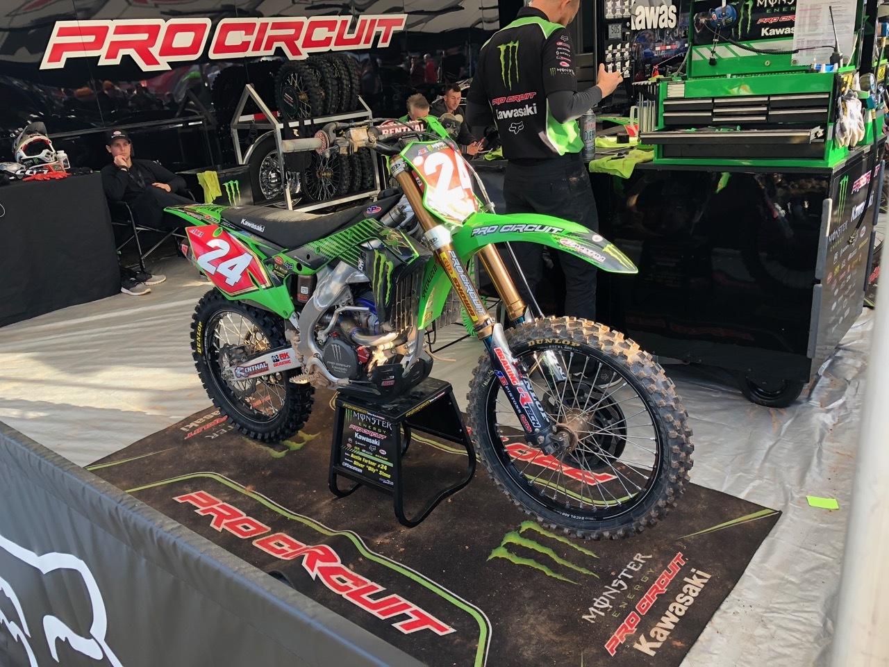 Supercross 2019 Atlanta - Kawasaki 24