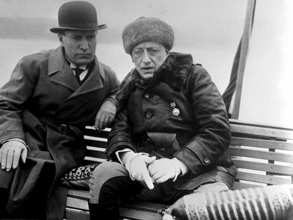 Mussolini and D'Annunzio