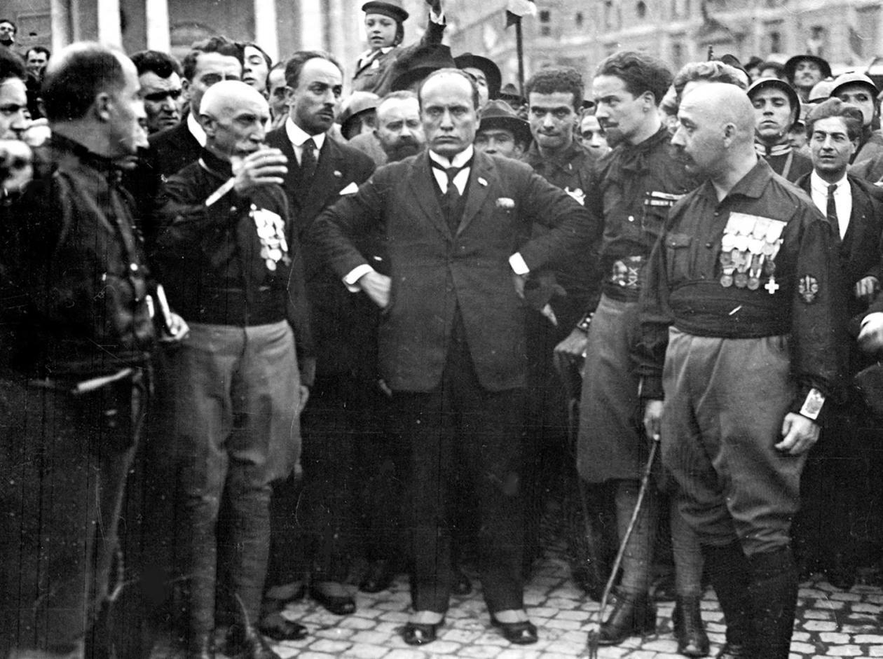 Mussolini in Rome