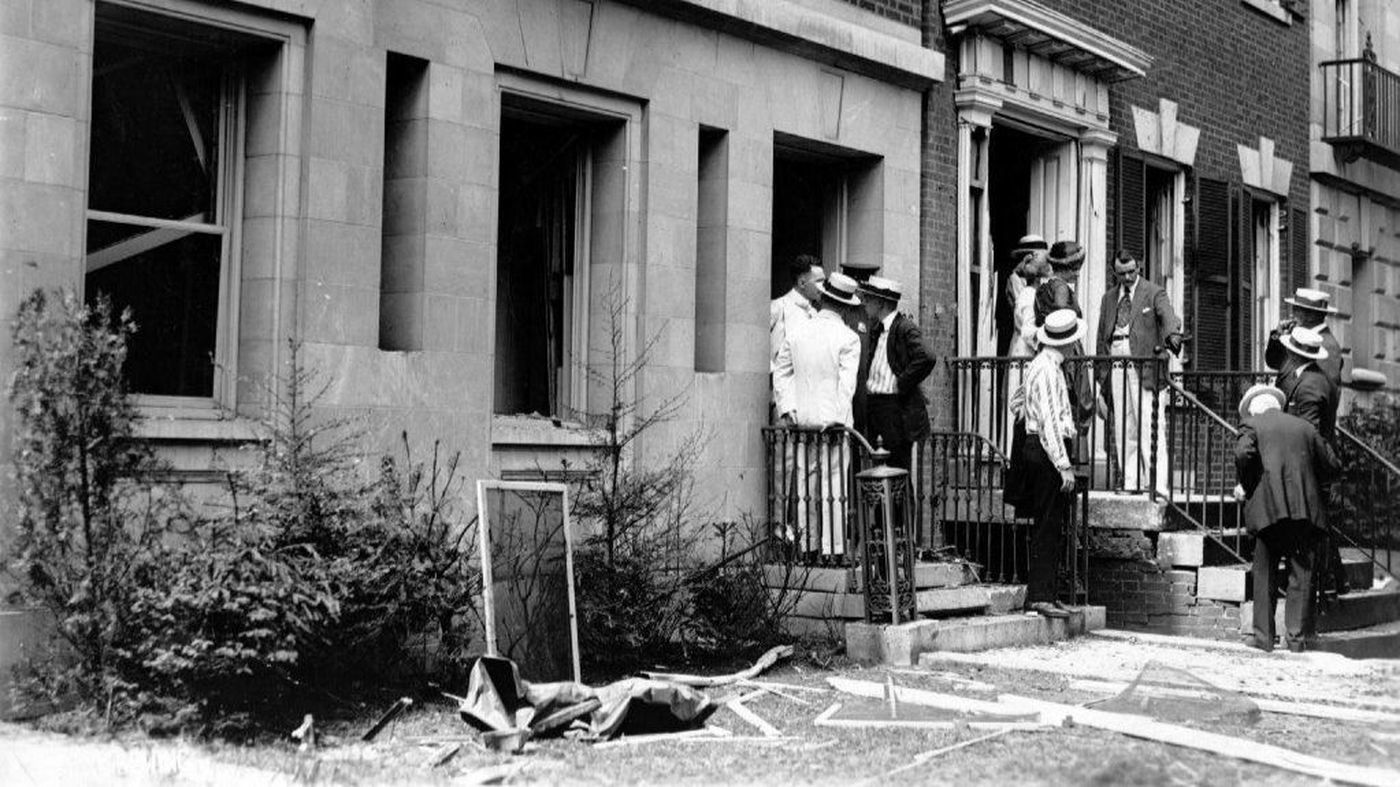 Palmer House after explosion