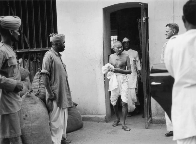 Gandhi in Prison