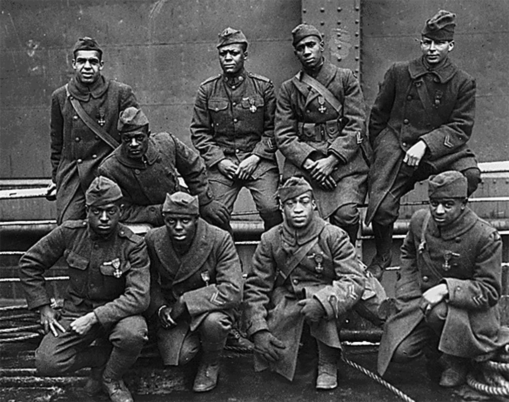 Men of the 369th Infantry Regiment
