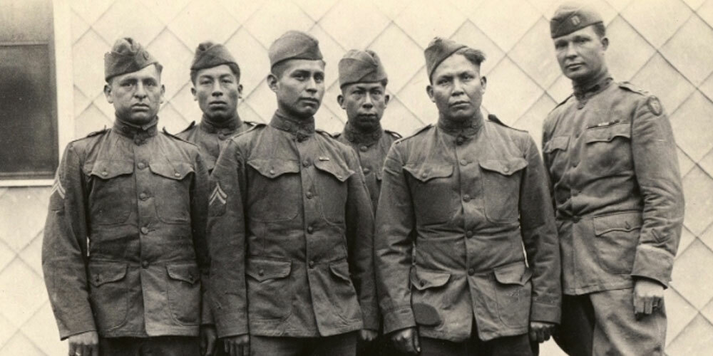 Native American soldiers in World War I