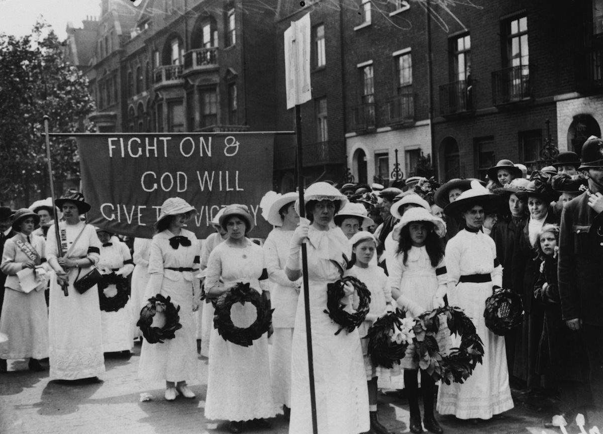 Suffragettes in the U.K.